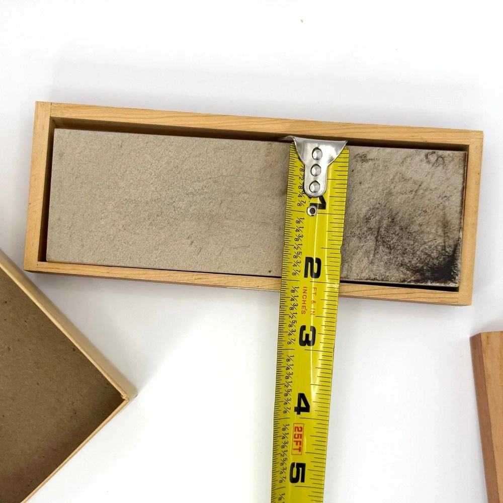Vintage‎ Arkansas Whetstone Sharpening Stone BS-S6B Oil Stone Indian Mountain